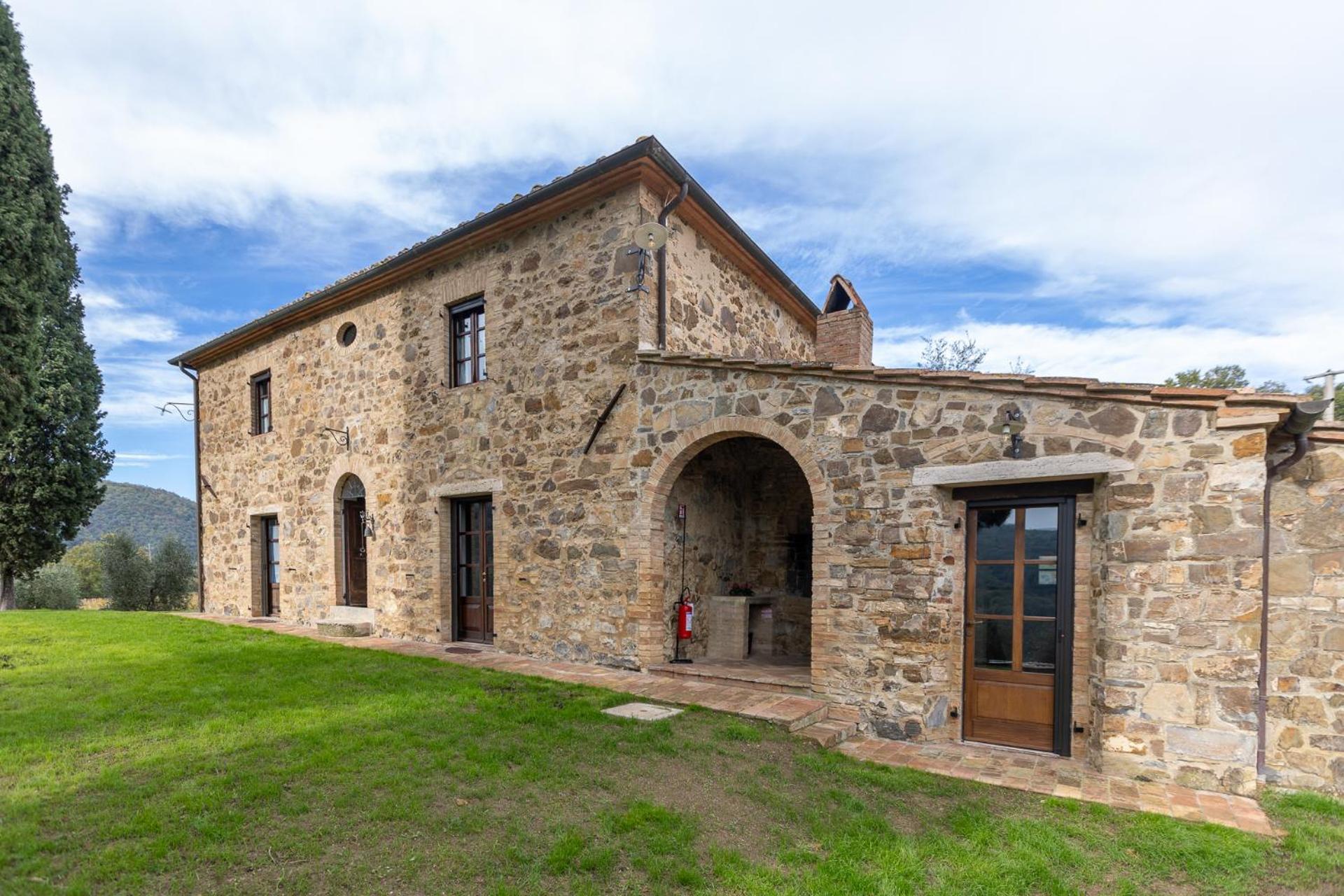 モンタルチーノ Agriturismo Le Maciocheヴィラ エクステリア 写真
